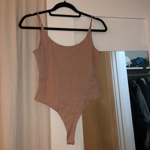 Privacy Please Tan Thong Bodysuit Size XS